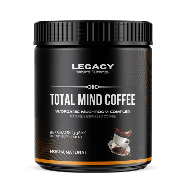TotalMind Organic Mushroom Coffee - Espresso with Organic Mushroom Complex, Espresso and Himalayan Pink Salt