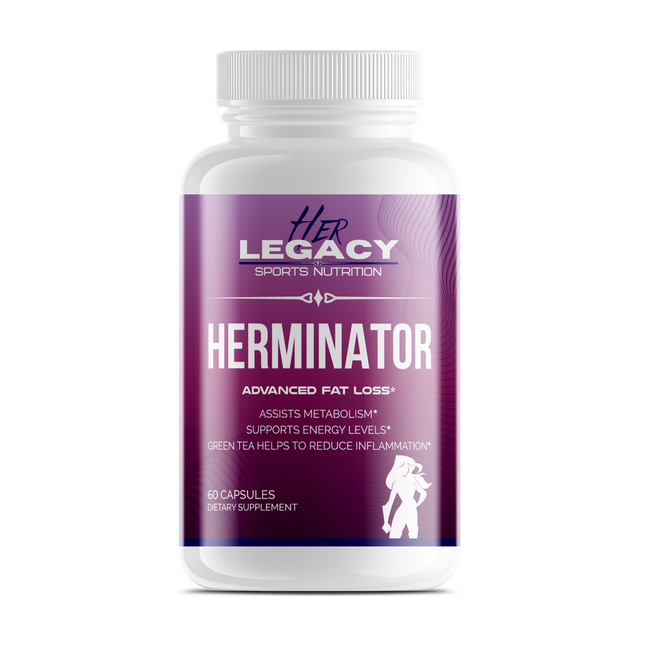 Bottle of Herminator Women's Advanced Fat Loss