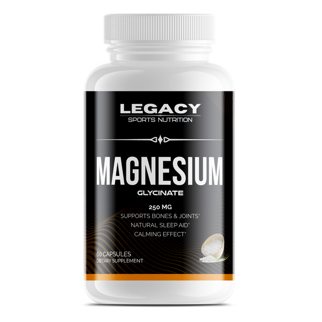 Magnesium Glycinate 250MG, Cardiovascular Health & Recovery