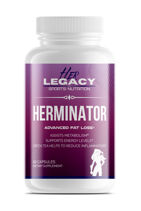 Bottle of Herminator Women's Advanced Fat Loss