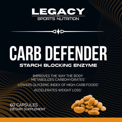 Nutrition facts for starch blocking enzyme supplements