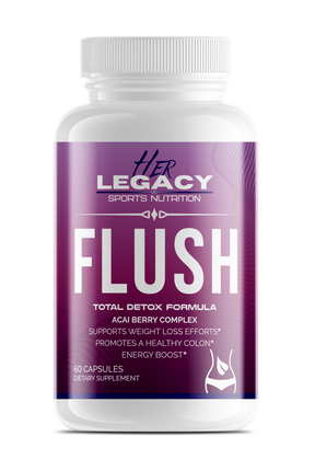 Bottle of FLUSH Total Detox Formula