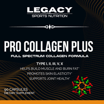 Pro Collagen Plus nutrition label 