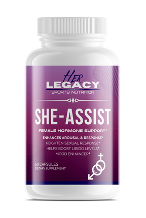Bottle of She-Assist Hormone Support