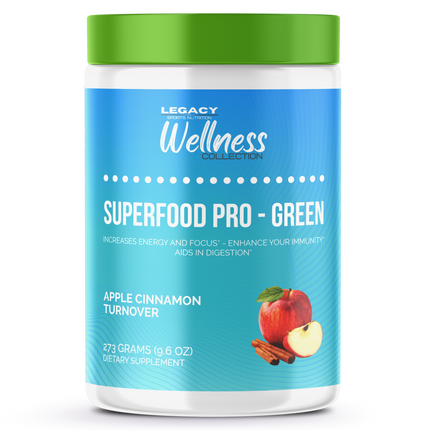 Bottle of SuperFood Pro Green